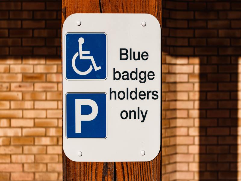 ADA Handicapped Parking Sign