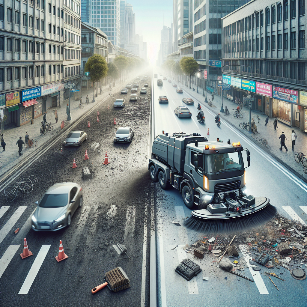 The Connection Between Power Sweeping and Road Safety