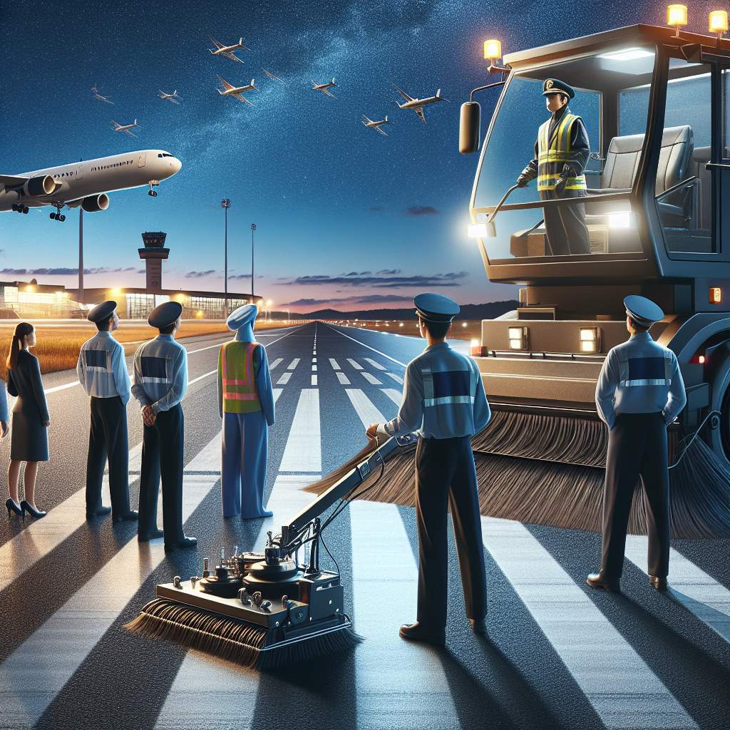 Power Sweeping for Airports: Ensuring Clean and Safe Runways