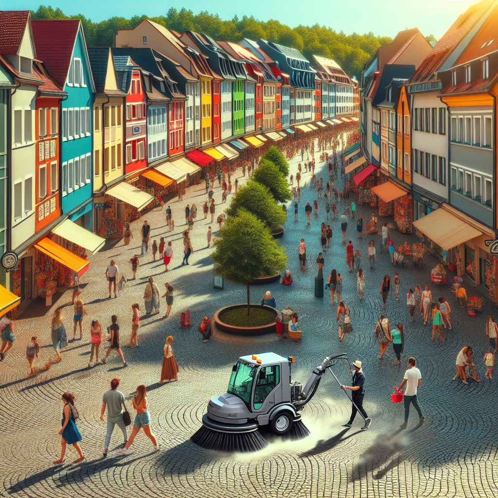 How Power Sweeping Enhances the Visitor Experience in Tourist Areas
