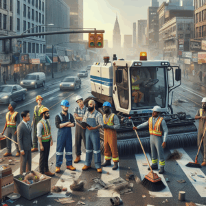 The Unsung Heroes: Power Sweeping Crews at Work