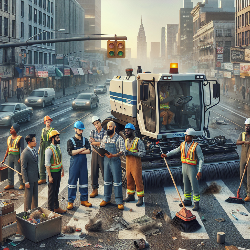 The Unsung Heroes: Power Sweeping Crews at Work