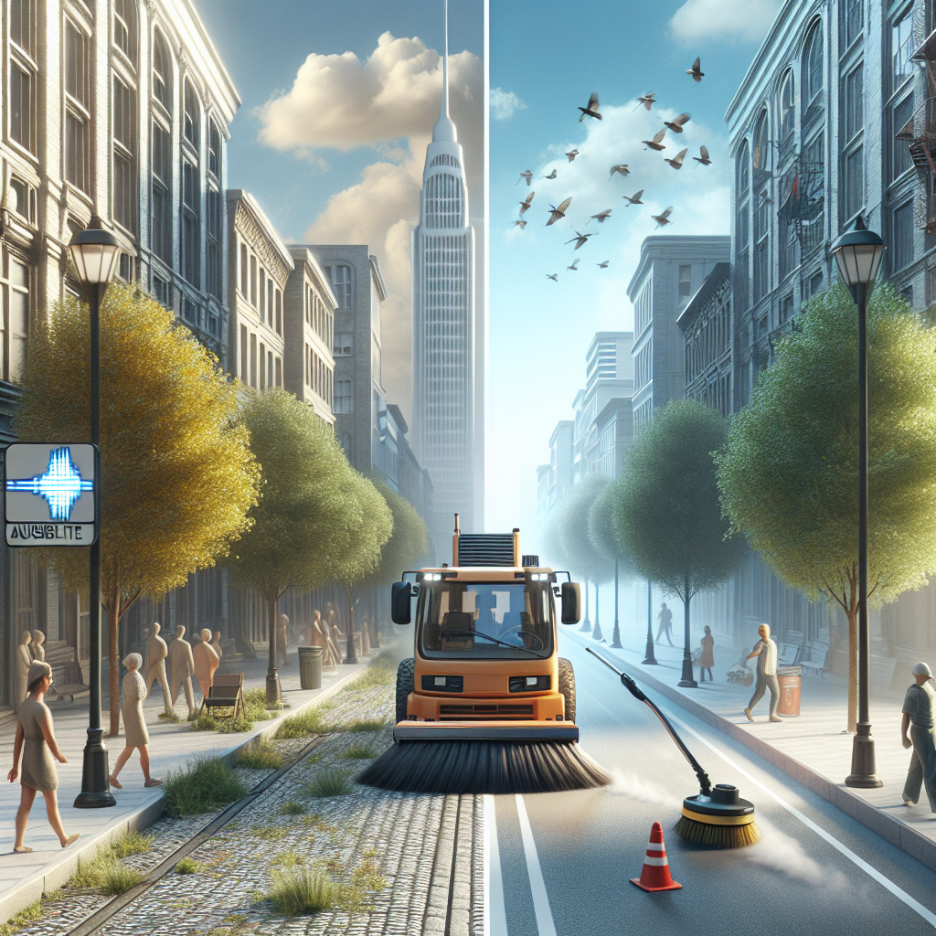 Power Sweeping and Its Role in Reducing Urban Noise Pollution