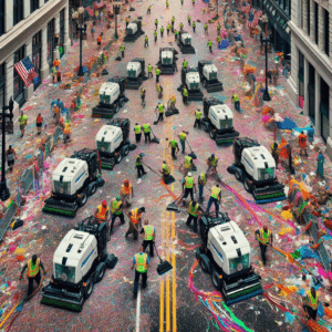 Power Sweeping: An Essential Service After Festivals and Parades