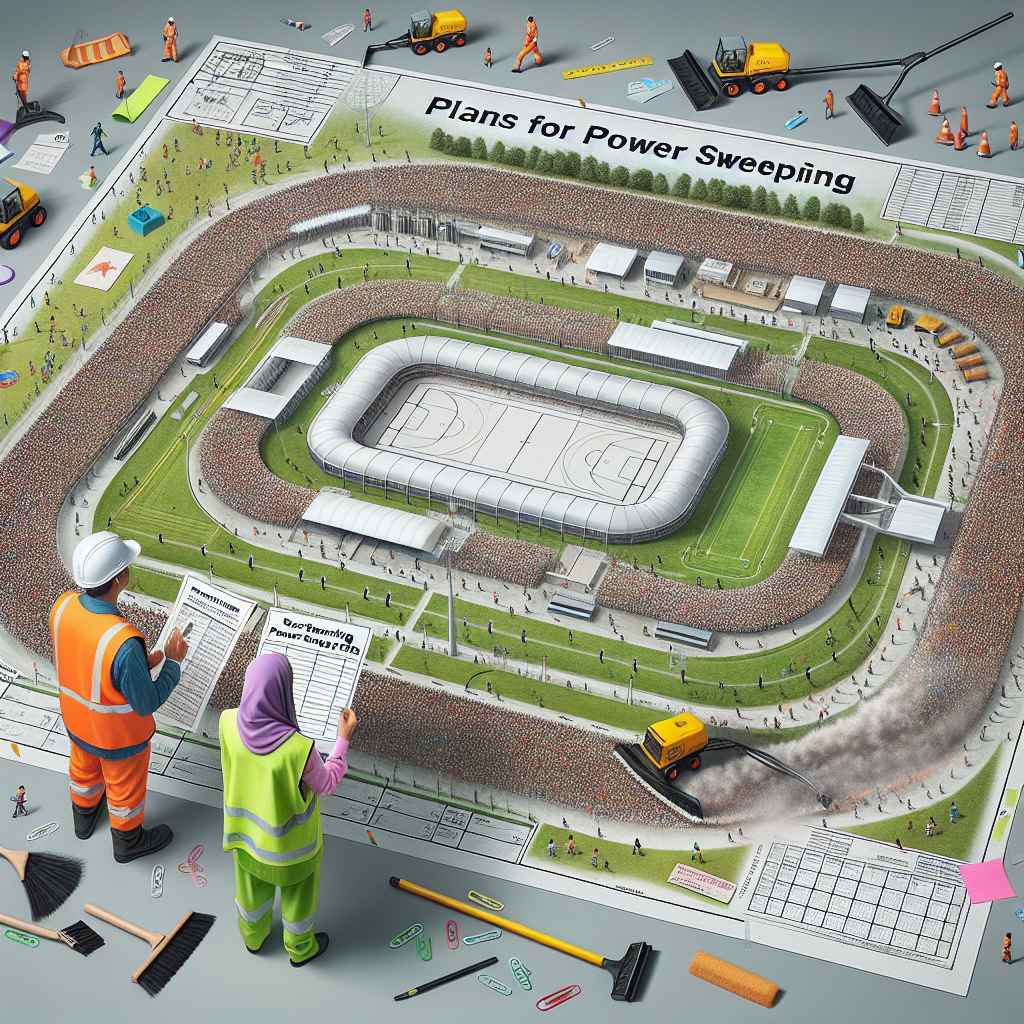 Power Sweeping for Large Events: Planning and Execution