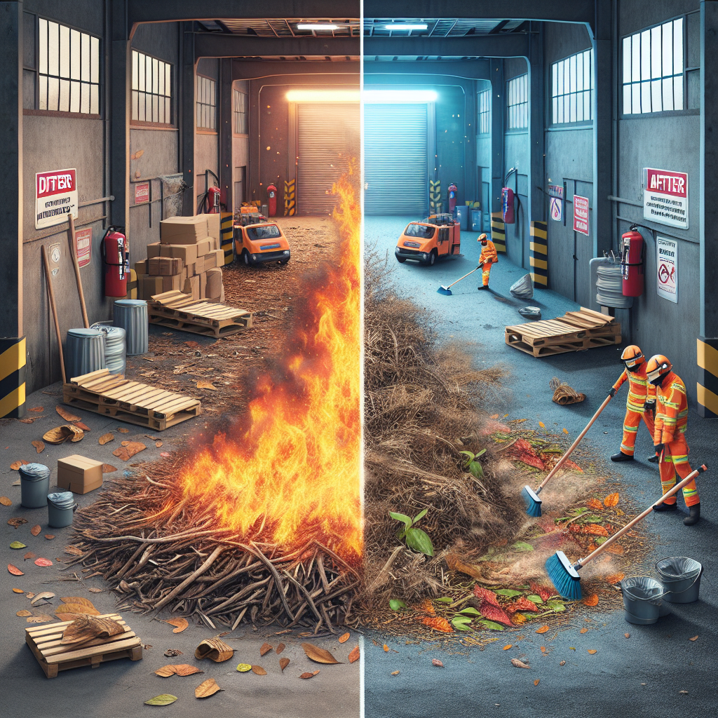 How Power Sweeping Reduces the Risk of Fire Hazards