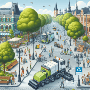 How Power Sweeping Contributes to Eco-Tourism Efforts