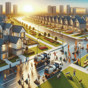 The Rising Demand for Power Sweeping in Suburban Growth Areas